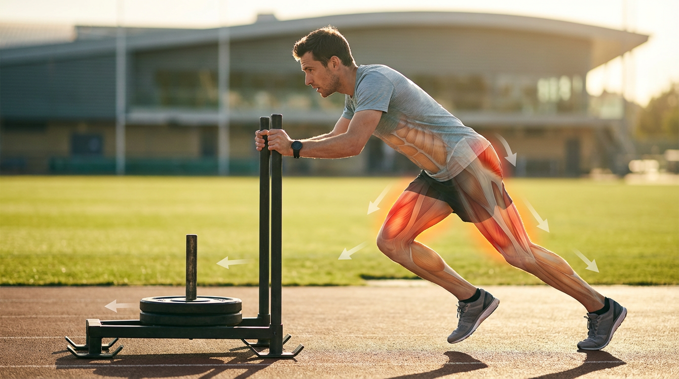 דחיפת/משיכת מזחלת