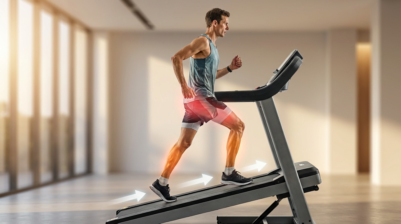 הליכון - הליכה בשיפוע