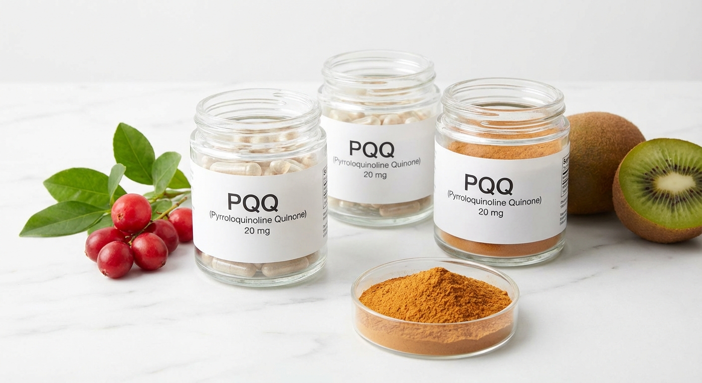PQQ (פירולוקווינולין קווינון) 20 מ"ג