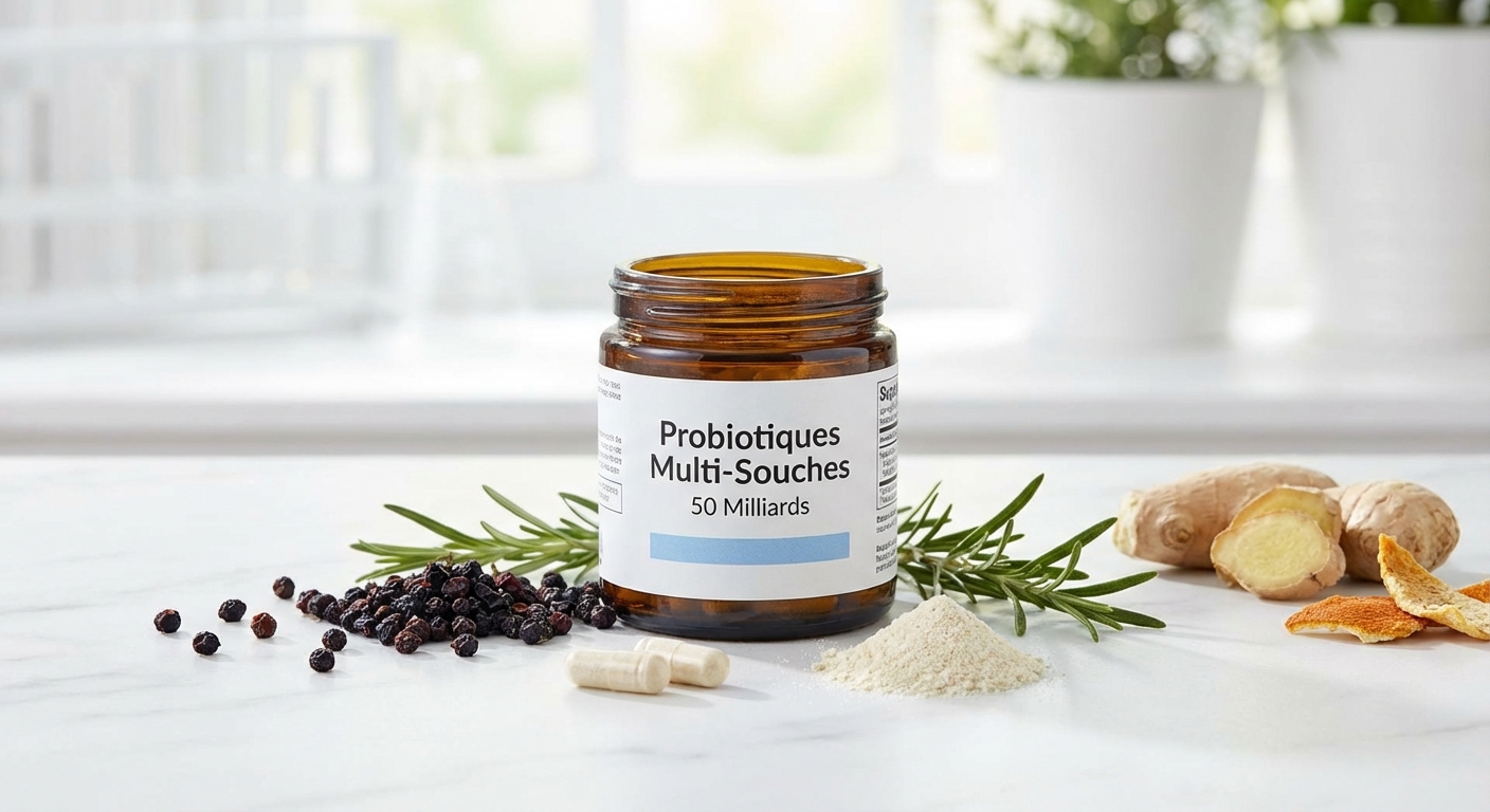 Probiotiques Multi-Souches 50 Milliards