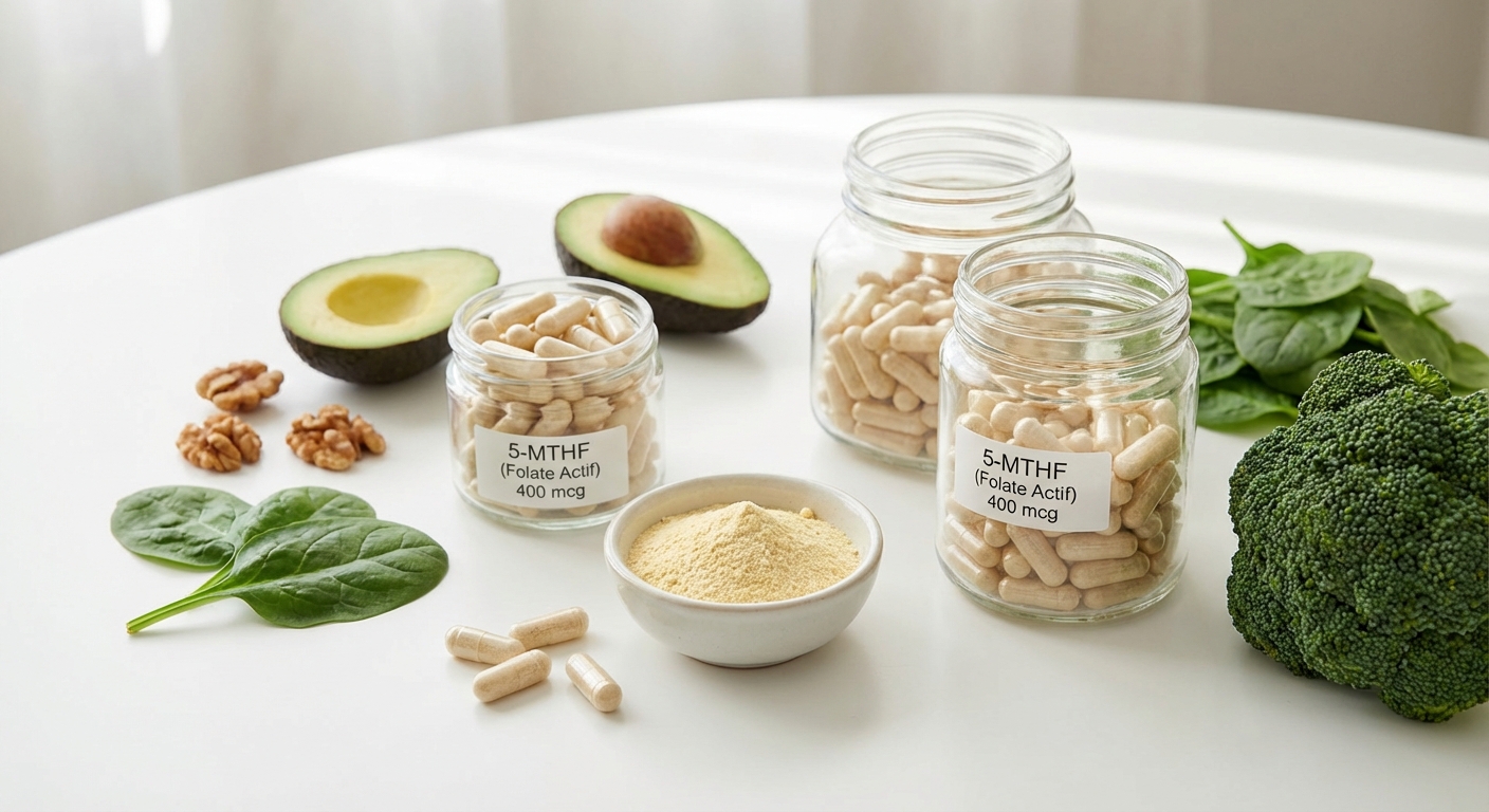 5-MTHF (Folate Actif) 400 mcg