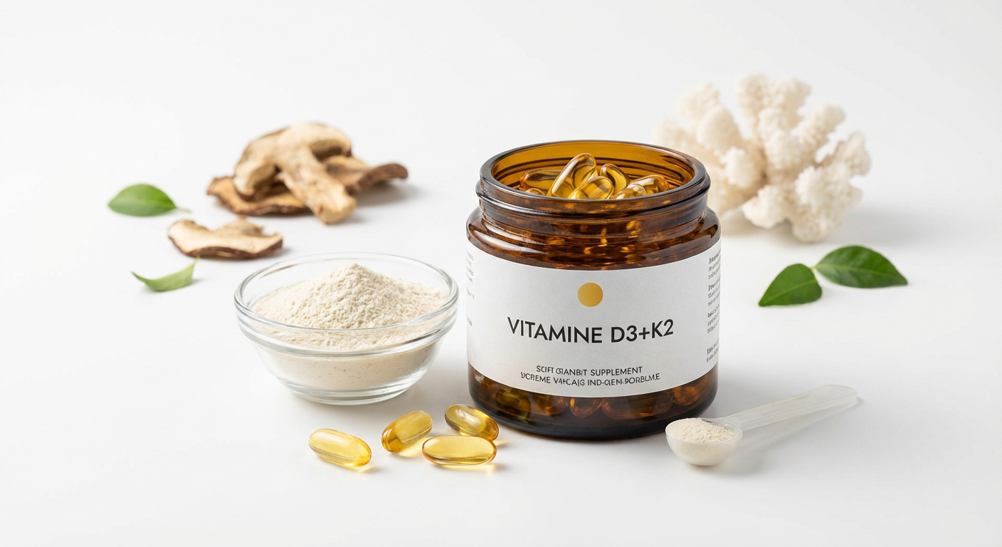 Vitamine D3+K2 Combinée