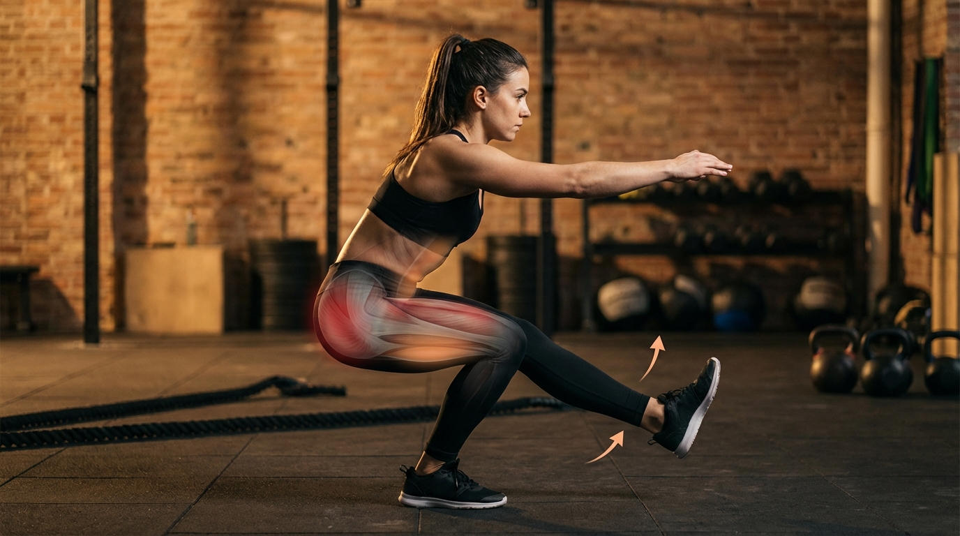 פיסטול סקוואט (סקוואט על רגל אחת)