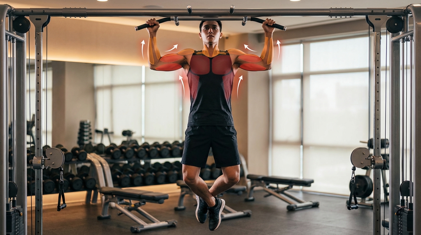 Tractions Prise Neutre (Neutral Grip Pull-ups)