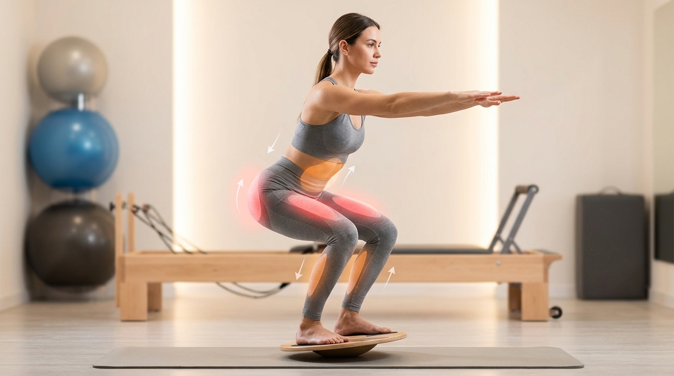 Balance Board — Squat