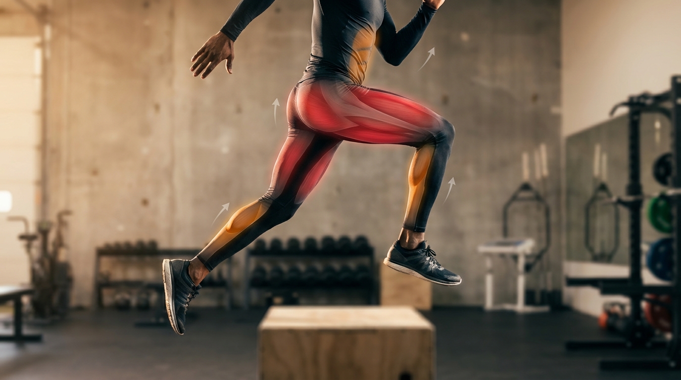 Split Squat Jump (Fentes sautées)