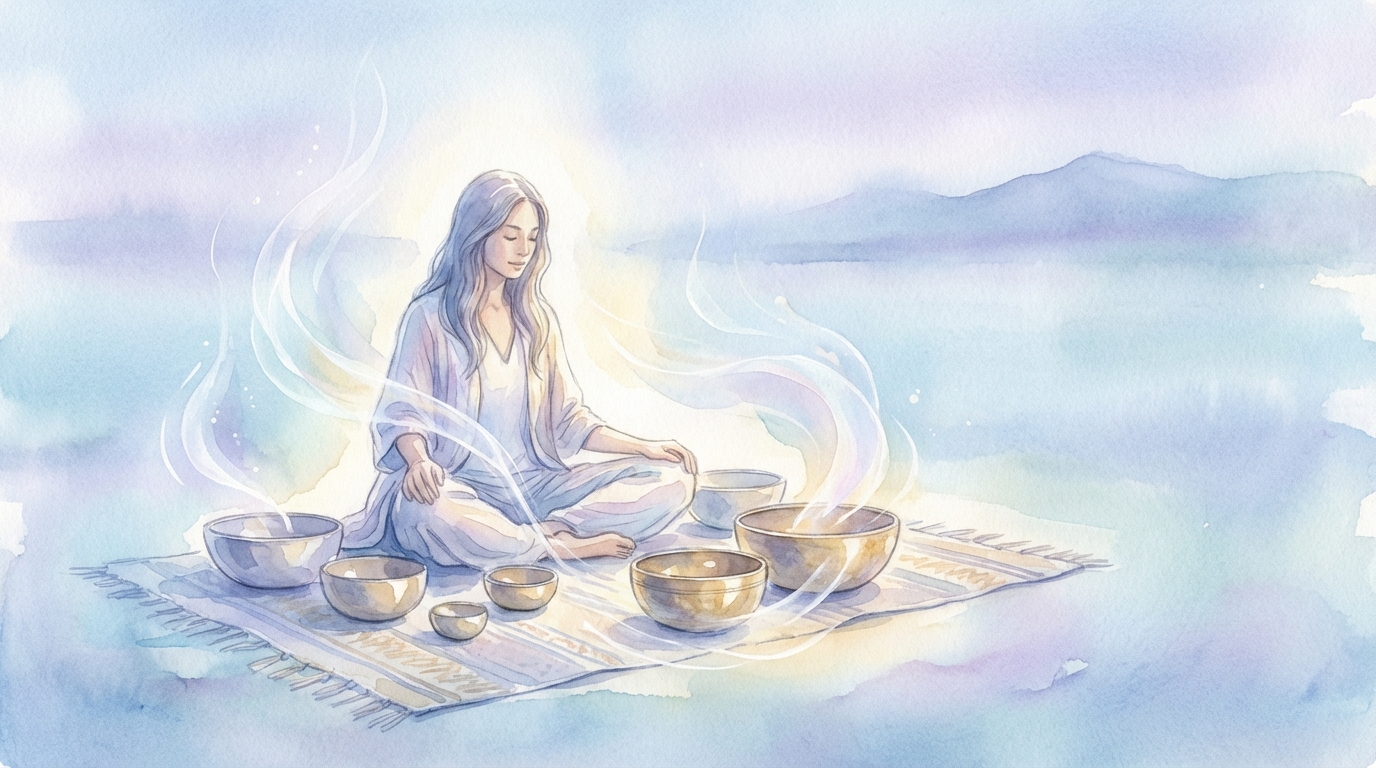 Méditation aux bols tibétains