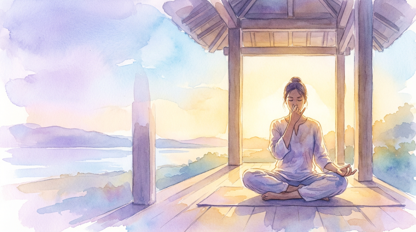 Nadi Shodhana (Respiration alternée)