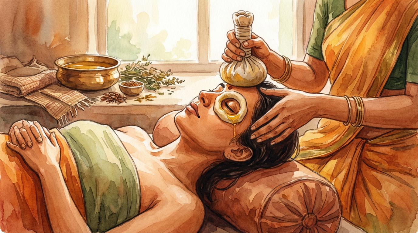 Netra Basti / Tarpana (Eye Bath)