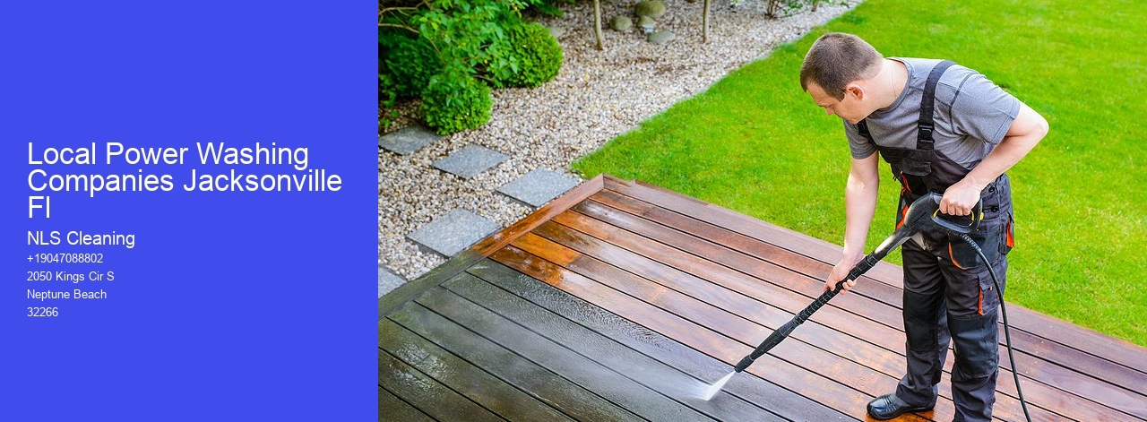Local Power Washing Companies Jacksonville Fl