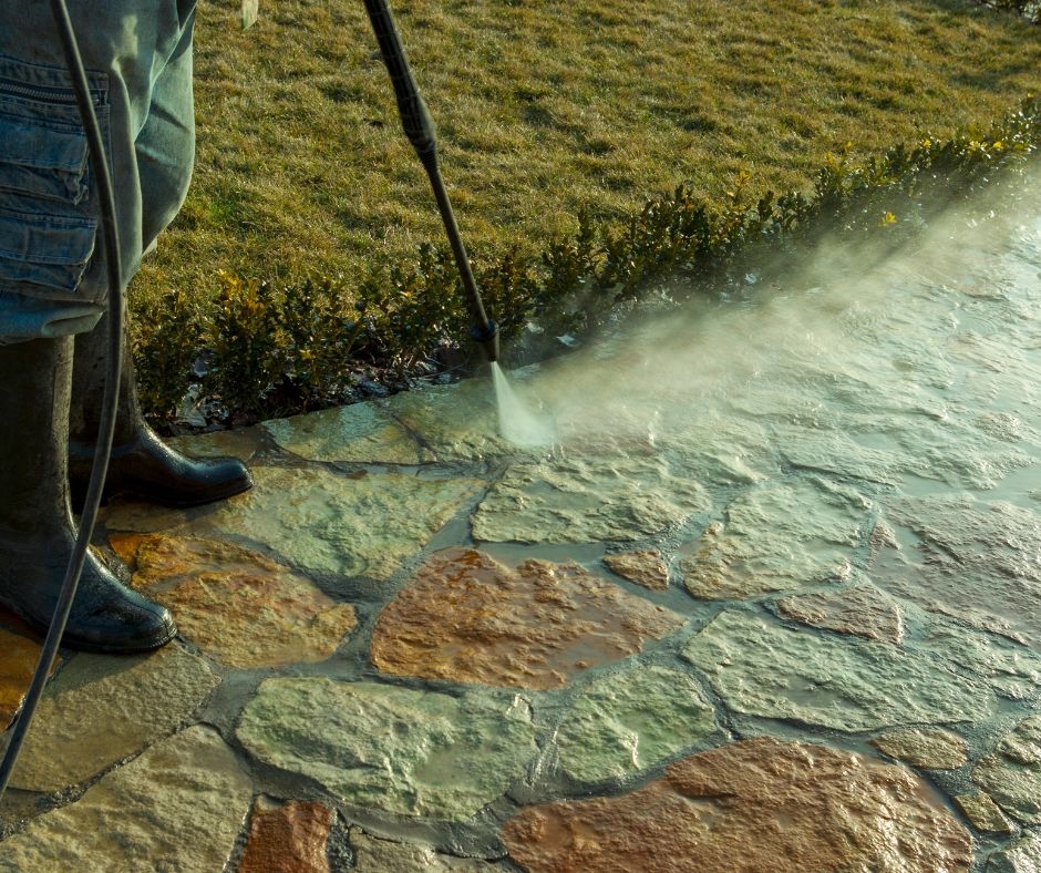 How does regular cleaning protect the surface of tennis courts?