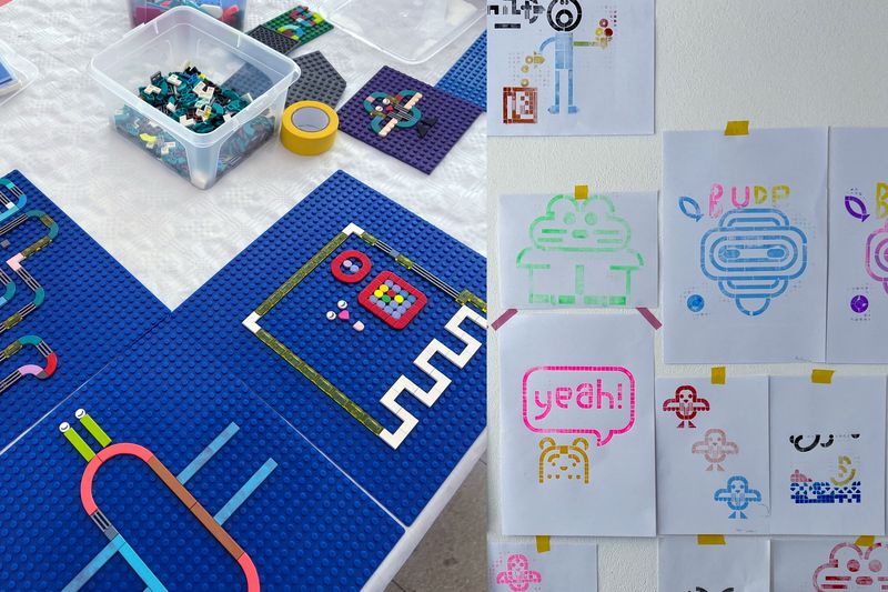 Bild zu Legodruck