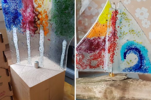 Bild zu Leuchtende Kunst