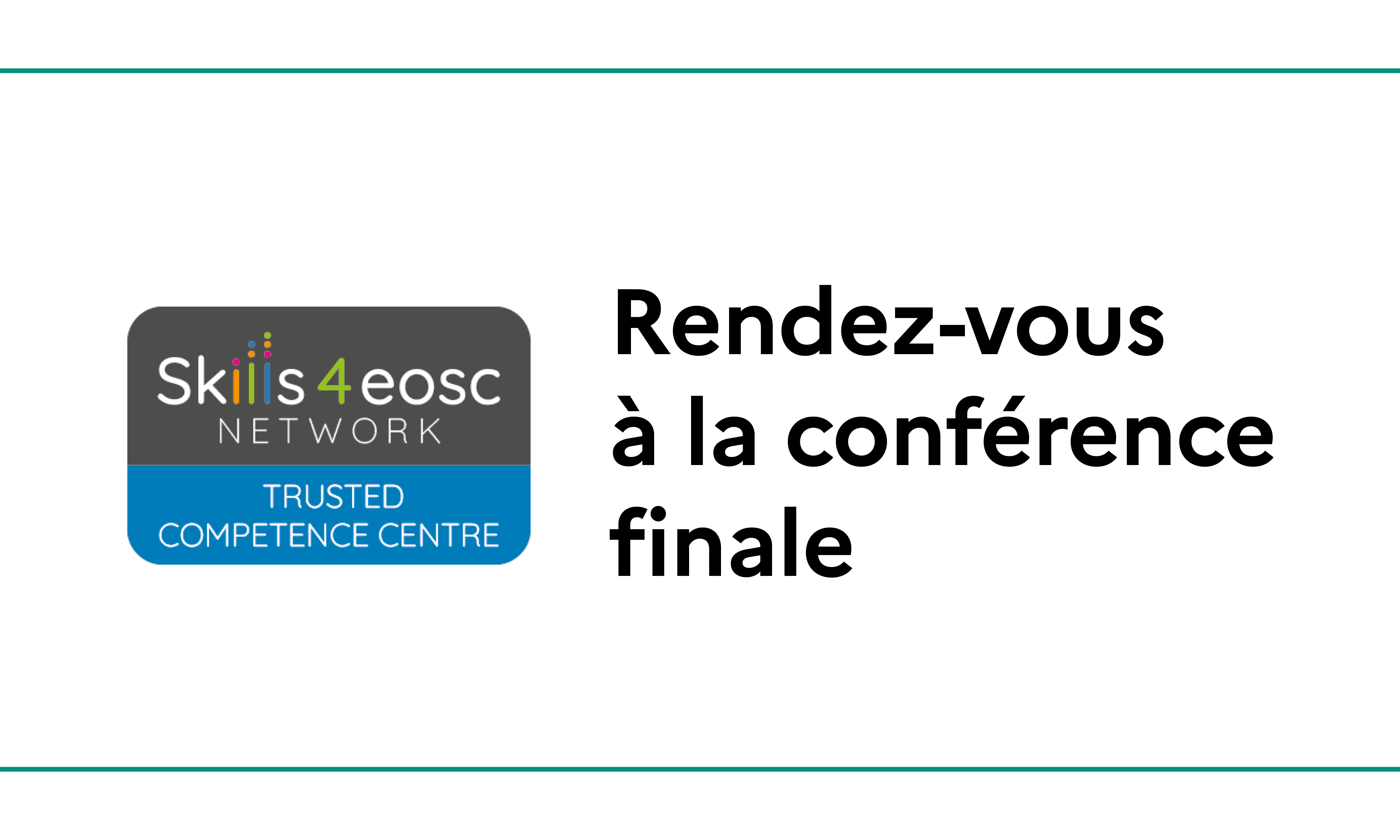 Conférence finale de Skills4EOSC : Rendez-vous le 11 juin 2025