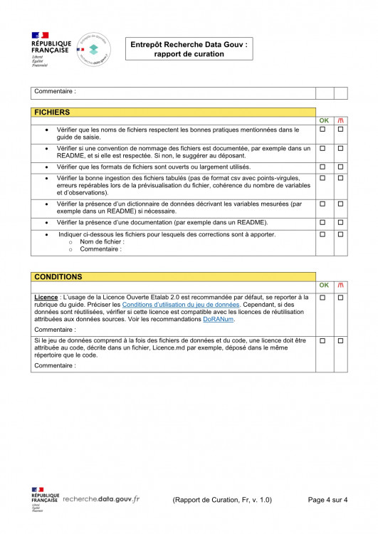 The curation report template in jpg 4/4