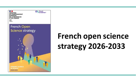 Data at the heart of the new French Open Science Strategy