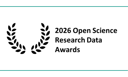 Applications for the 2026 Open Science Research Data Awards are now open