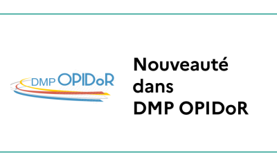 Nouvelle fonctionnalité pour décrire la gestion des codes et logiciels dans DMP OPIDoR