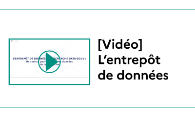 À quoi sert l'entrepôt Recherche Data Gouv ?