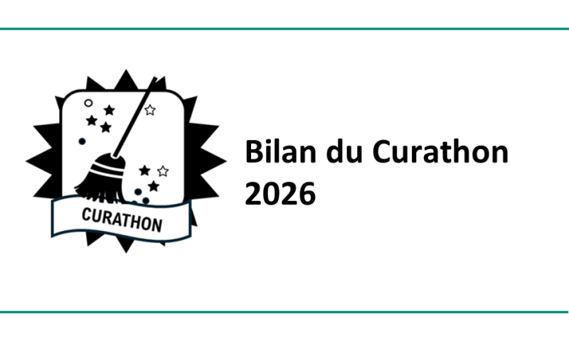 Faites le ménage de printemps dans vos métadonnées ! Bilan du Curathon 2026