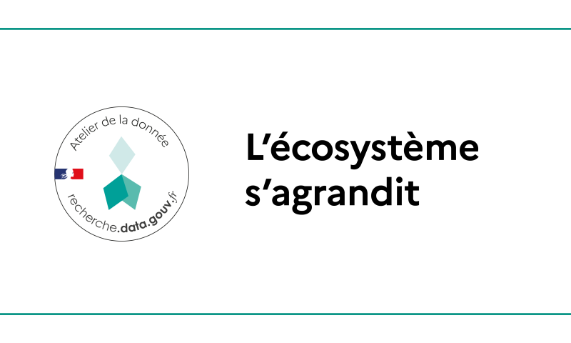 Résultats du sixième AMI Ateliers de la donnée