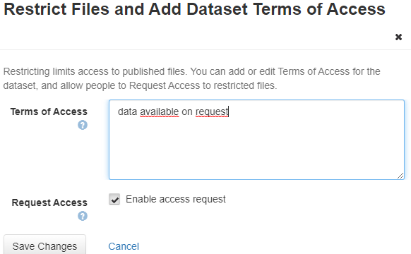 Restrict access to a file