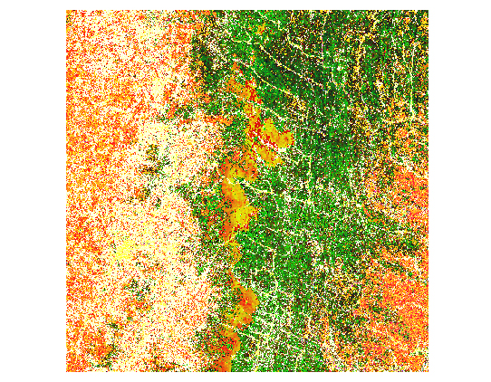 Cartography of landscape units made from satellite data in Madagascar between 2016 and 2020