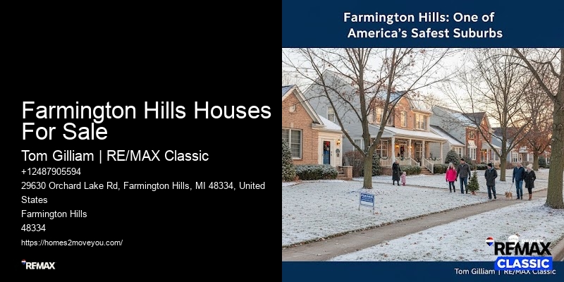 Farmington Hills Houses For Sale