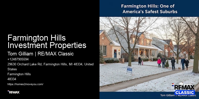 Farmington Hills Investment Properties