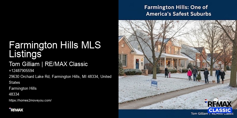 Farmington Hills MLS Listings