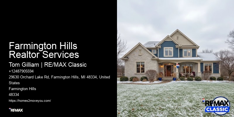 Farmington Hills Realtor Services