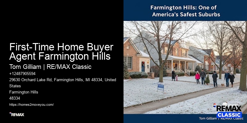 First-Time Home Buyer Agent Farmington Hills