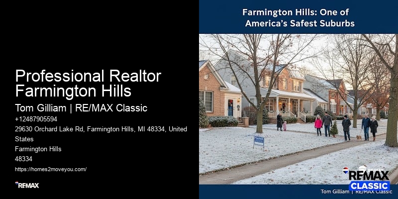 Professional Realtor Farmington Hills