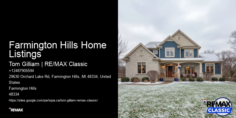 Farmington Hills Home Listings