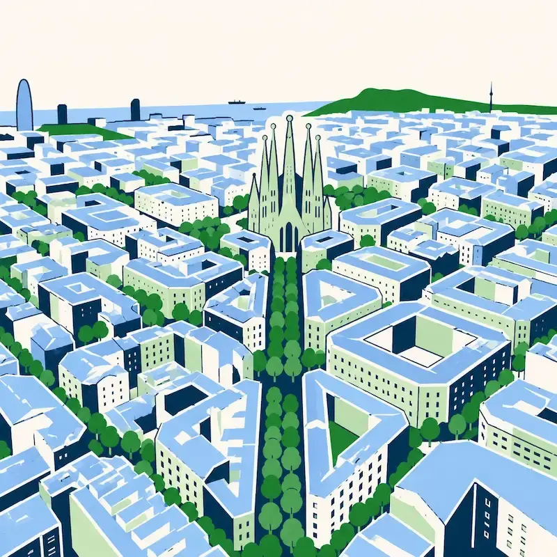 Immeuble commercial Iroko Zen revendu à Barcelone