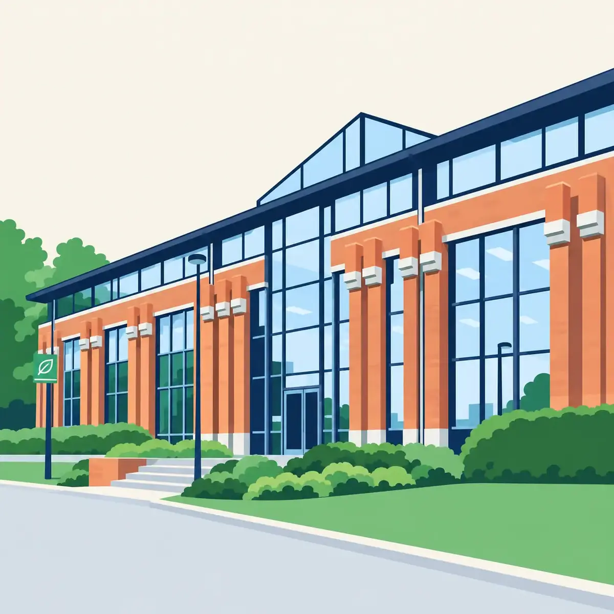 Immeuble de bureaux au Waterloo Office Park en Belgique