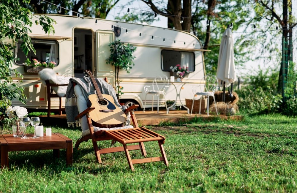 What is the essential checklist for cleaning your self-contained campervan kitchen?