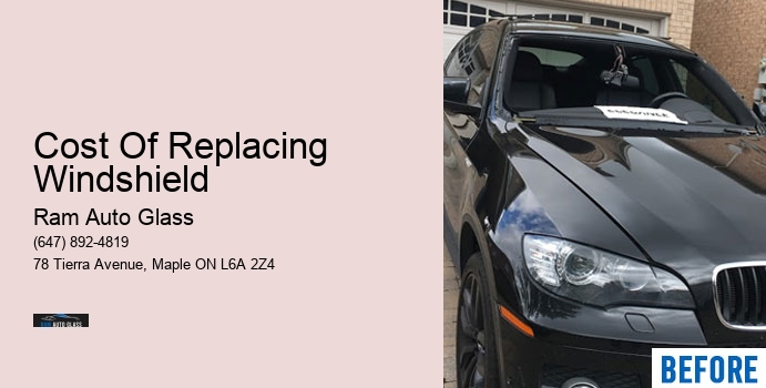 Cost Of Replacing Windshield