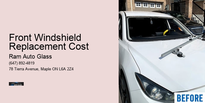 Front Windshield Replacement Cost