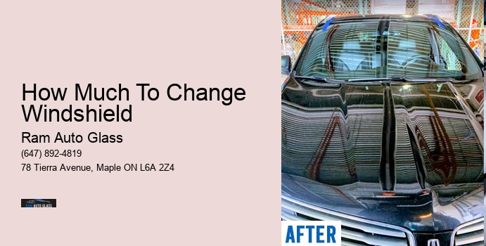 How Much To Change Windshield