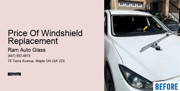 Price Of Windshield Replacement