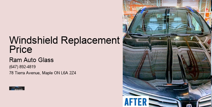 Windshield Replacement Price