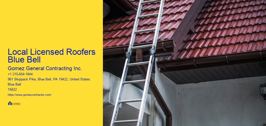Local Licensed Roofers Blue Bell