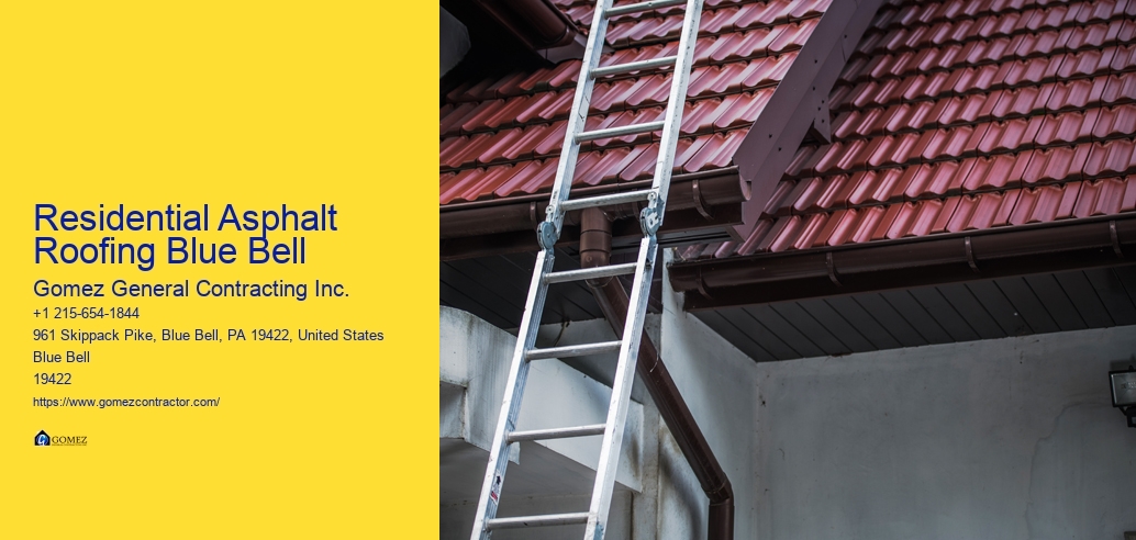 Residential Asphalt Roofing Blue Bell