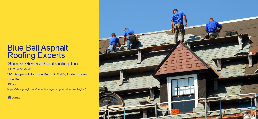 Blue Bell Asphalt Roofing Experts