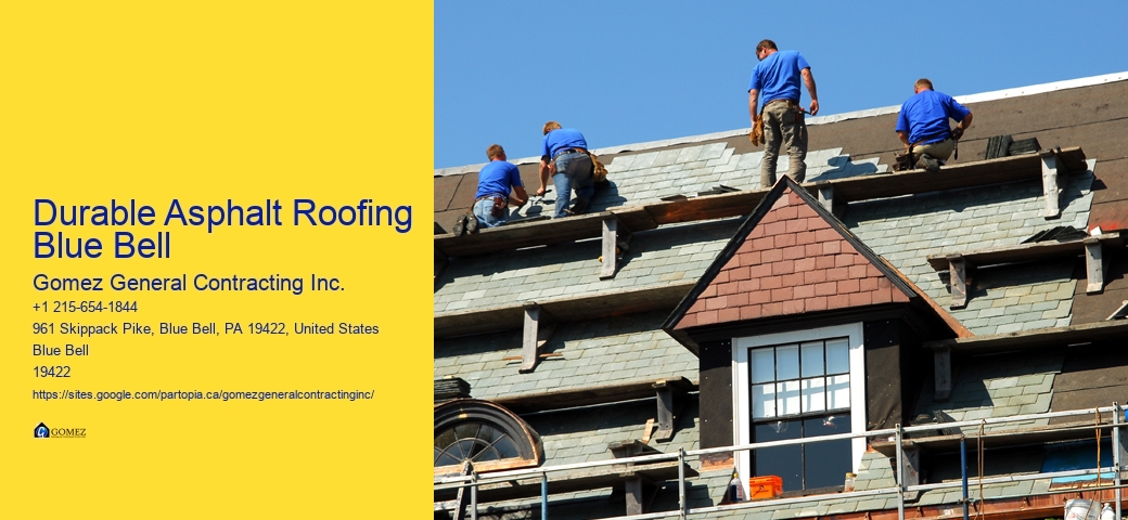 Durable Asphalt Roofing Blue Bell