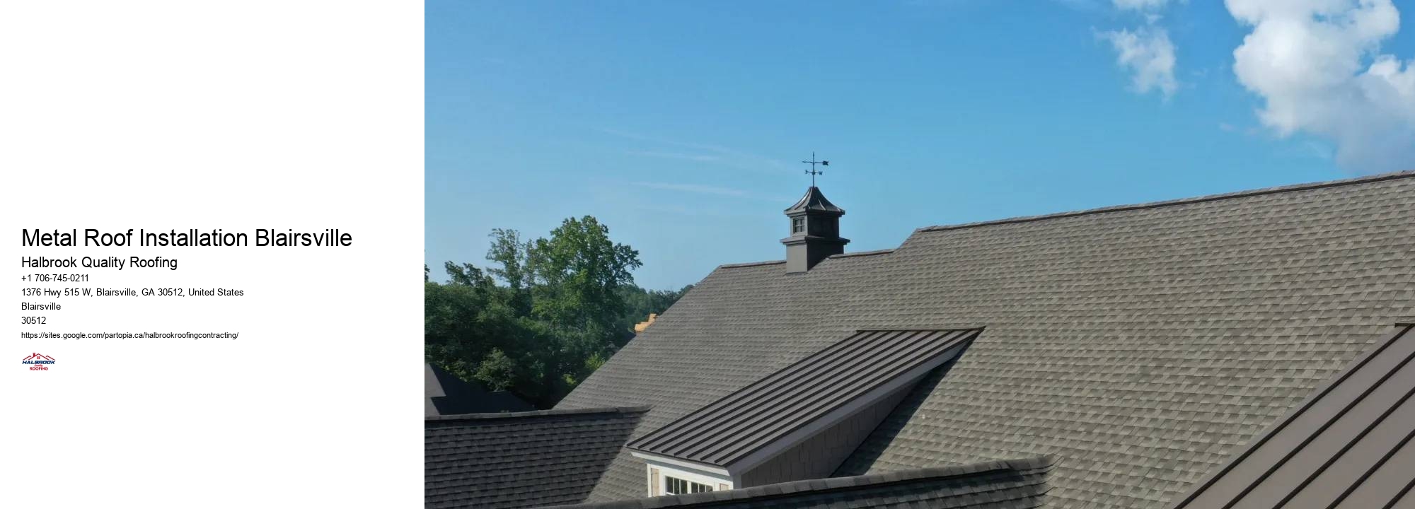 Metal Roof Installation Blairsville