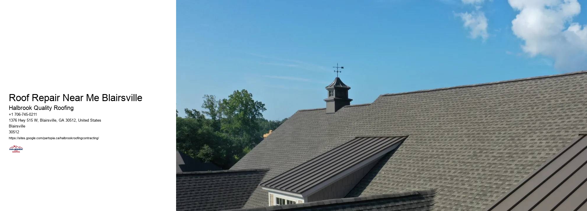 Roof Repair Near Me Blairsville