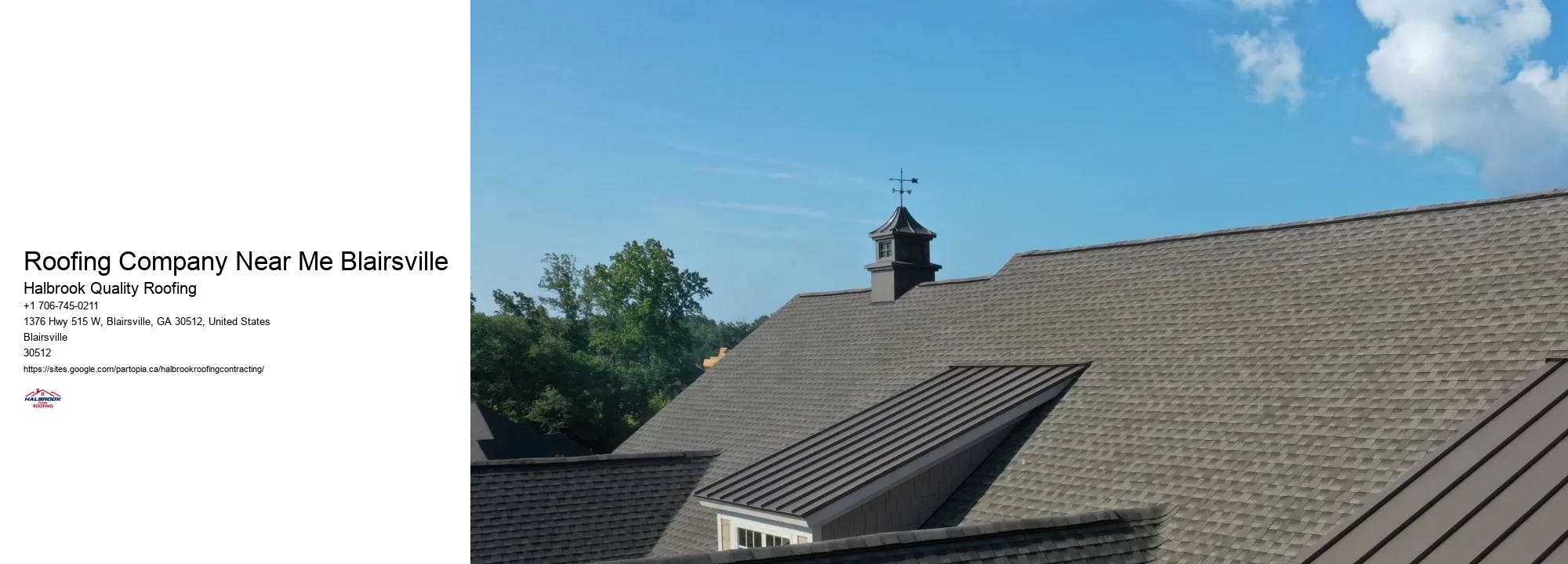 Roofing Company Near Me Blairsville