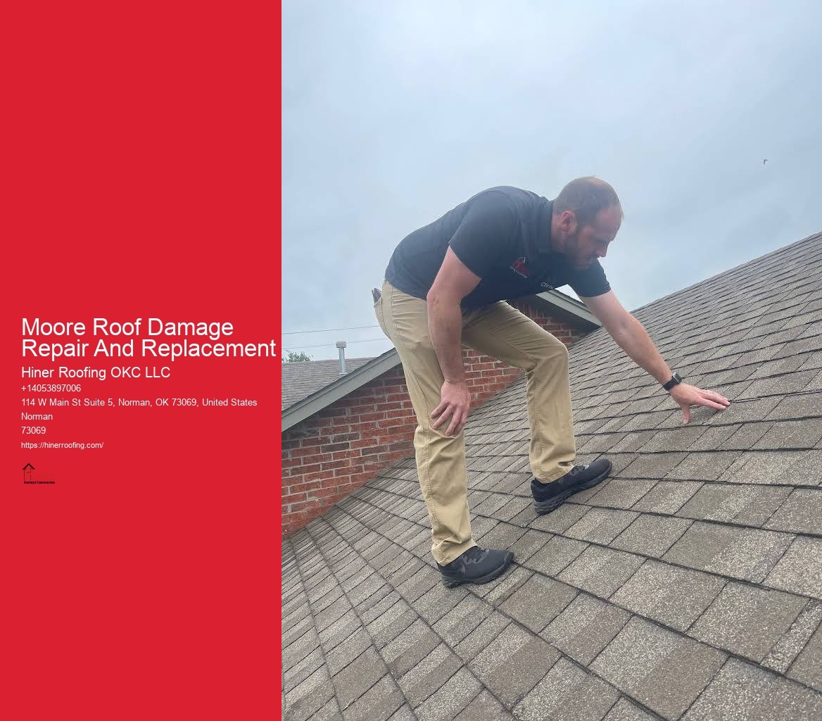 Moore Roof Damage Repair And Replacement